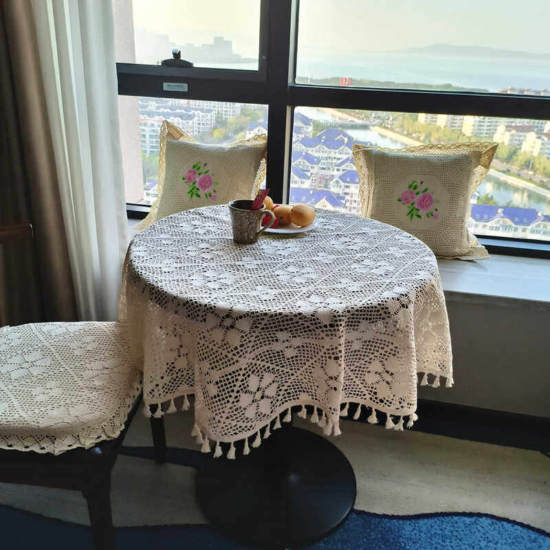 定制米色纯棉桌布正方形圆形餐桌茶几斗柜盖巾台布家居布艺家居,淘宝优惠券,粉丝福利购,淘宝优惠卷