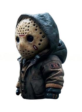 万圣节恐怖跨境新品恐怖电影系列人偶雕像树脂摆件工艺品公仔小丑