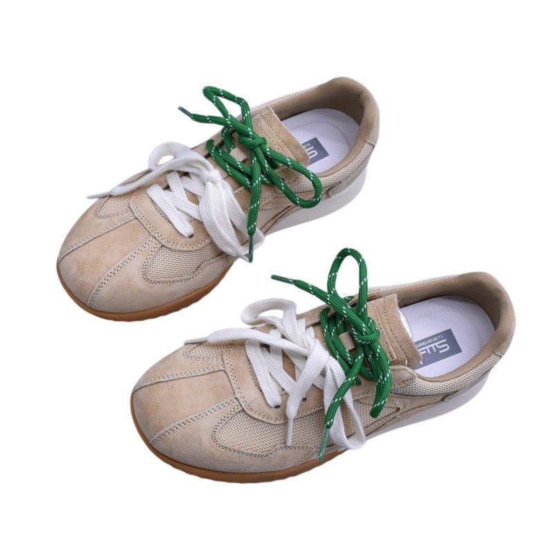 清~软底复古德训鞋女透气猪皮板鞋休闲百搭轻便真皮阿甘鞋包邮潮,淘宝优惠券,粉丝福利购,淘宝优惠卷