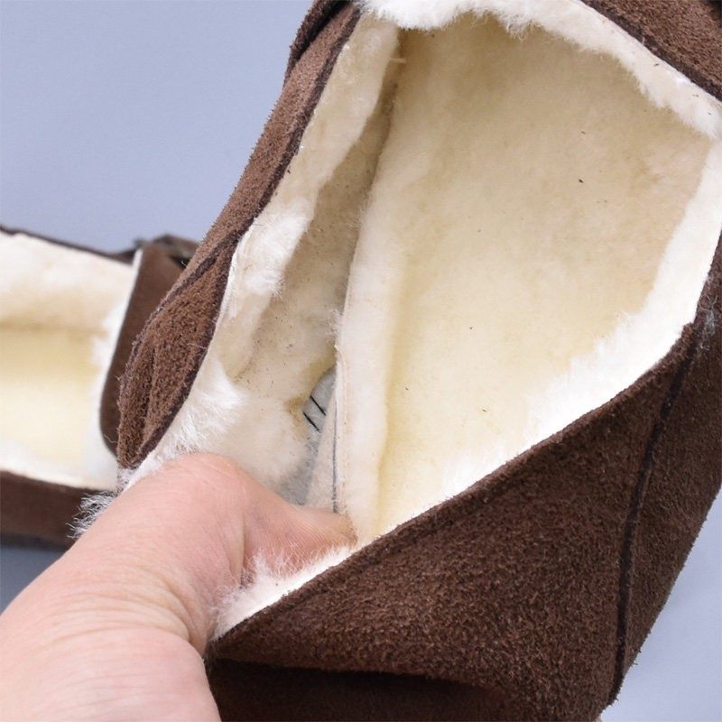 瑕疵处理~秋冬保暖牛皮勃肯鞋真皮舒适休闲经典包头羊毛牛筋软底,淘宝优惠券,粉丝福利购,淘宝优惠卷