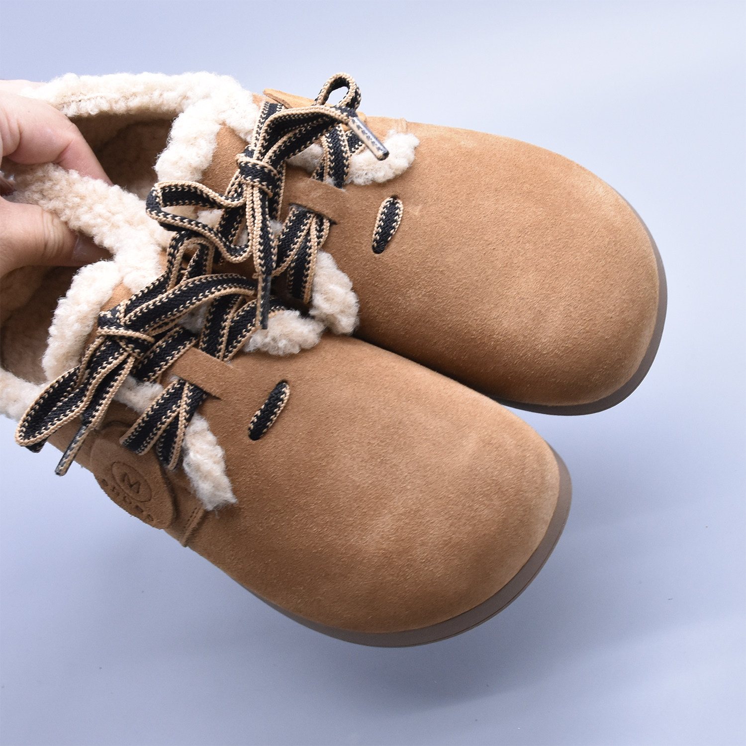 牛绒皮厚底舒适复古鞋女2025秋季新品真皮软底百搭勃肯单鞋女,淘宝优惠券,粉丝福利购,淘宝优惠卷