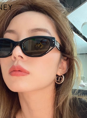 Viney墨镜女2024新款猫眼