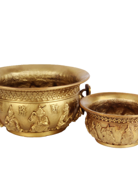 黄铜摆件玄关客厅装饰品