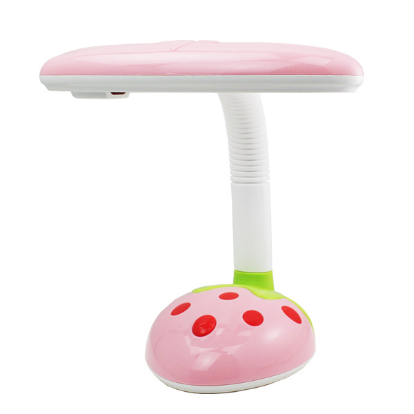 宝视达LED护眼台灯 卧室床头学生书桌可爱草莓卡通阅读灯 六一