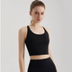Yumei cross back breathable sports bra