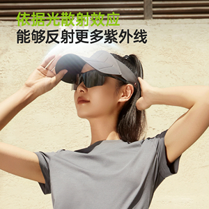 【佑美】大帽檐空顶运动遮阳帽