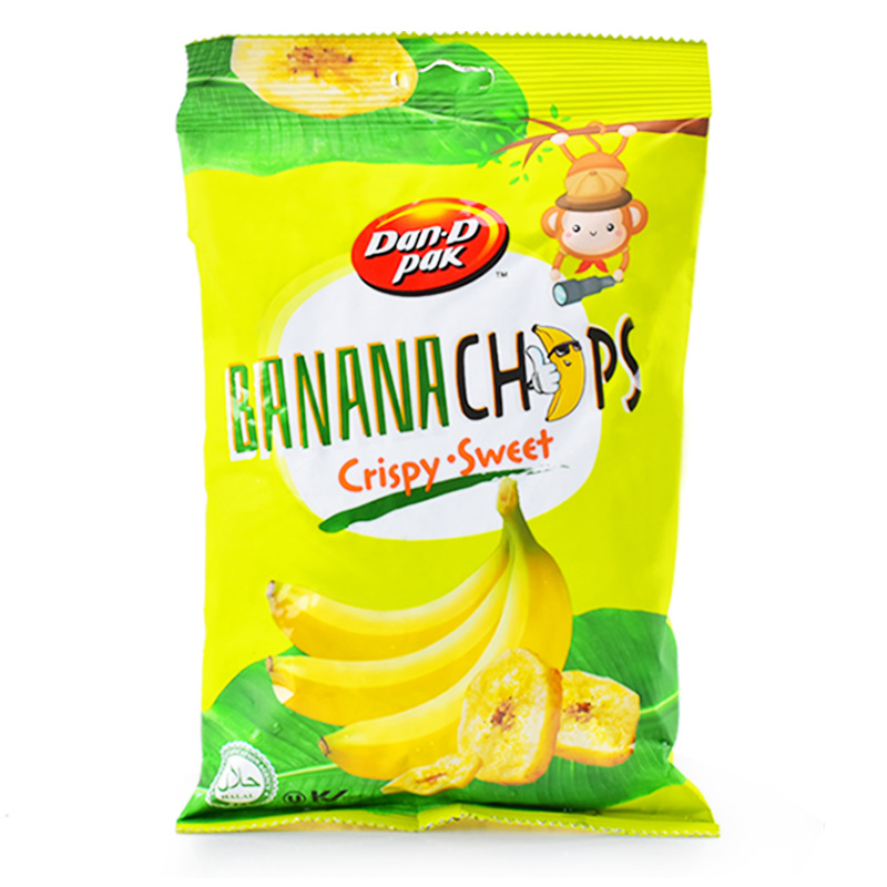 （DAN.D.PAK）越南进口丹帝香蕉片水果干香脆水果干零食香蕉片1袋 - 图3
