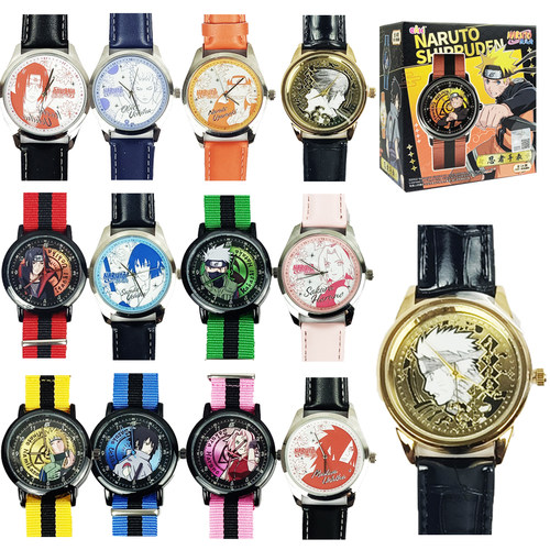 火影忍者周边联名手表盲盒二次元学生男女款电子表鸣人佐助卡卡西 - 图2