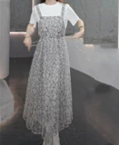 雨墨圣迪奥立 Весенние летние модные подтяжки без рукавов, свободное платье, по фигуре, легкий роскошный стиль