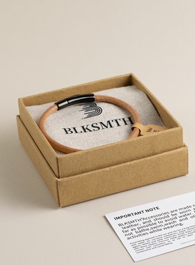 美拉德大地色按扣牛皮手链手绳手镯高档真皮男女手绳手链爆款diy