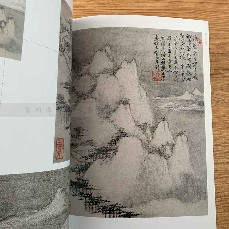 大师珍品 戴本孝册页 韩晖 中国名家山水画树木人物花卉风景水墨画丛书 彩绘本 河北美术出版社 8开