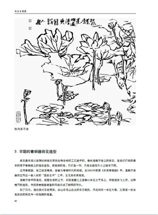 正版包邮写生百荷图美术绘画技法入门教程教材荷花国画技巧学习基础知识教学美术写生技法赏析李冬红工笔荷花美术国画荷花手绘书籍