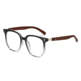 TR90 Retro Log -Cologenced Barge -Frame Glasses Rame Men Men можно оснащен