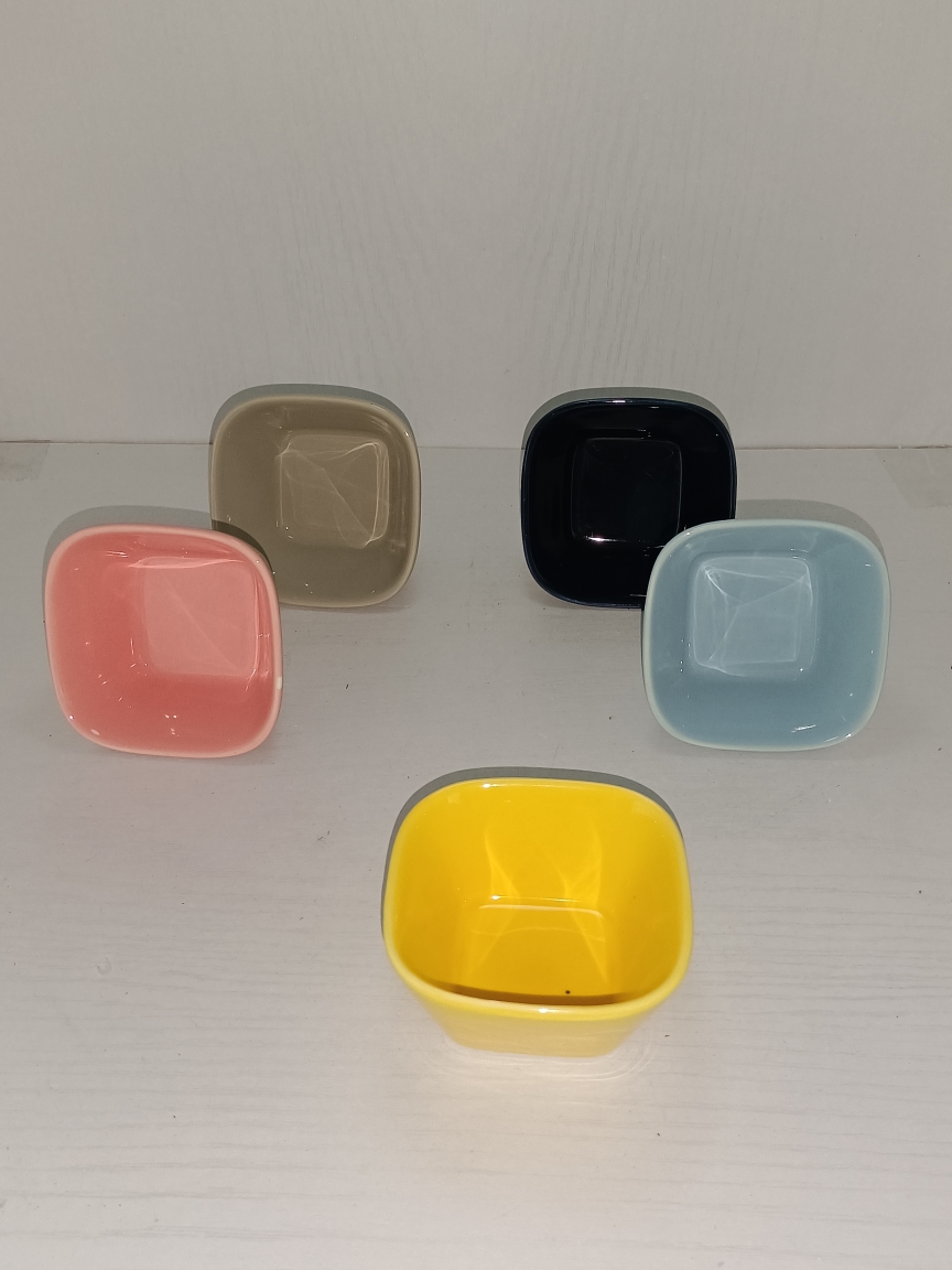 家用小吃四方碟北欧方形干果盘零食盘子创意小碟子坚果盘小碟微瑕 - 图2