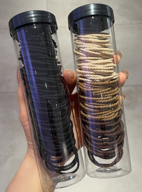 诗情画意桶装简约头绳