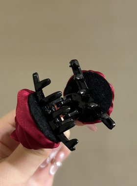 诗情画意红玫瑰小抓夹
