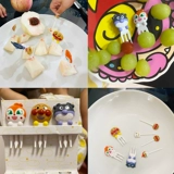 Японская покупка m'sa детский мультфильм Anpanman фруктовая вилка ланч-бокс декоративная вилка для животных фруктовый билет