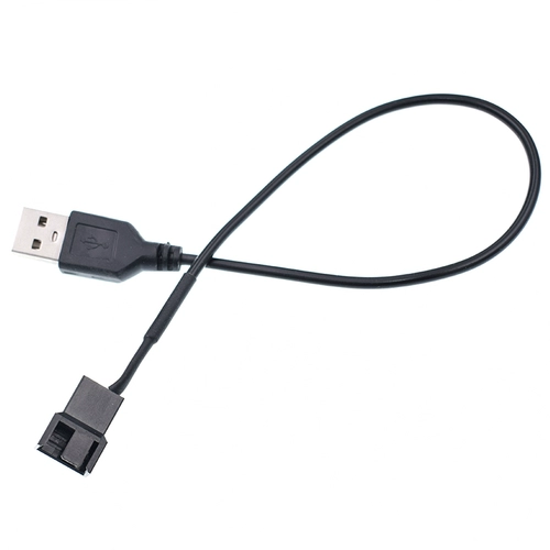 USB -4 -4 питания подключения питания кабеля Вентиляторной насосной лампы с USB -3PIN Интерфейс -шнур с переключателем