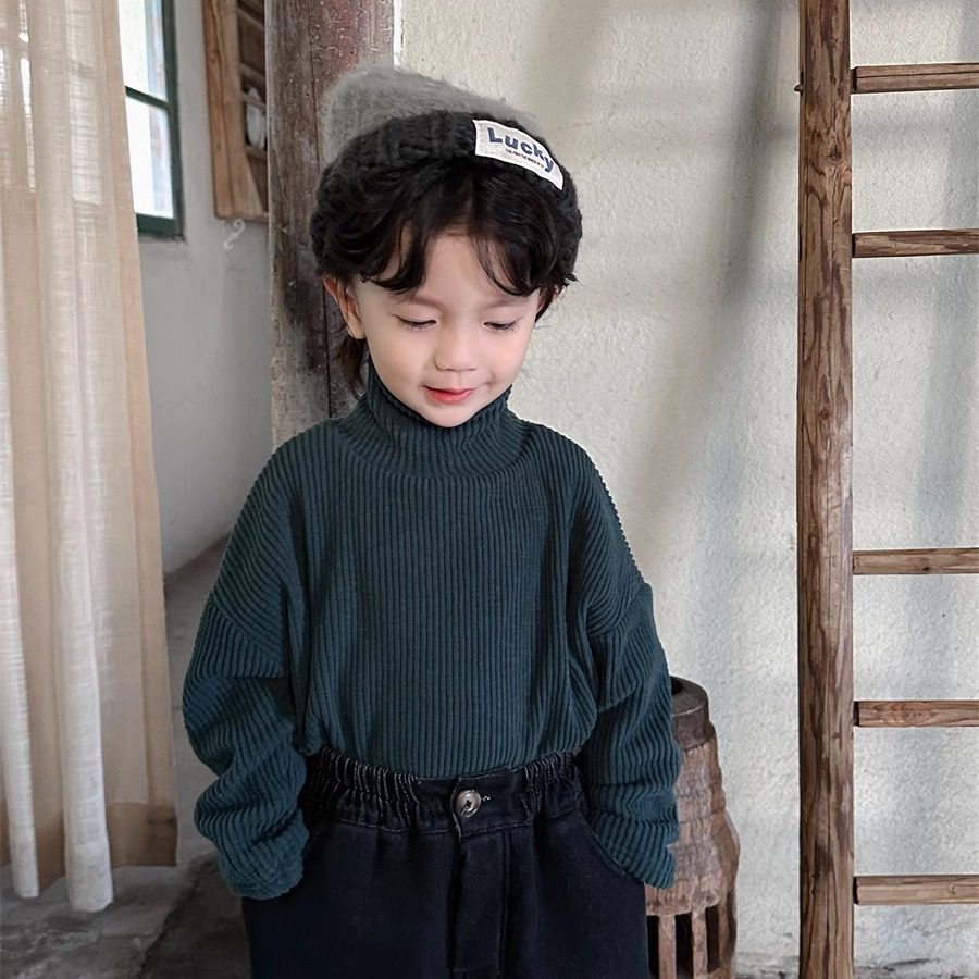 暮晨家新款冬装2024男童加绒高领打底衫中小童洋气百搭上衣内搭,淘宝优惠券,粉丝福利购,淘宝优惠卷