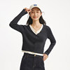 Hot Wind 2025 Autumn New Women's V-Neck Sweater