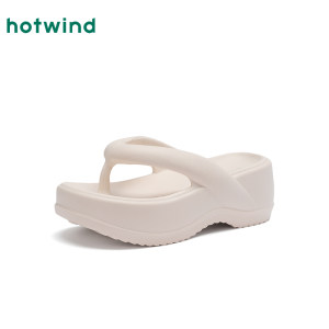 热风厚底人字拖女鞋2025年夏季新款增高休闲凉拖外穿凉鞋沙滩鞋子