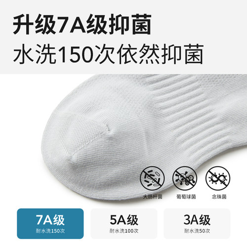 热风2025年春季新款女士网眼抽象筋低帮袜运动透气吸汗无骨运动袜 - 图1