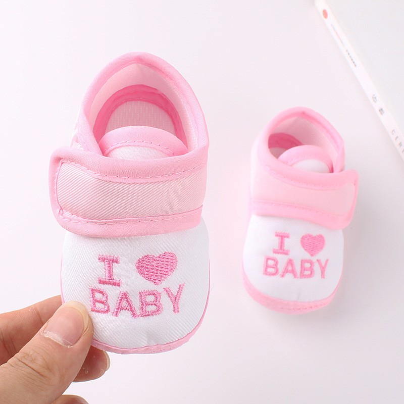 0-1岁婴儿鞋春秋季软底学步鞋3-6-9个月男女宝宝布鞋新生儿鞋透
