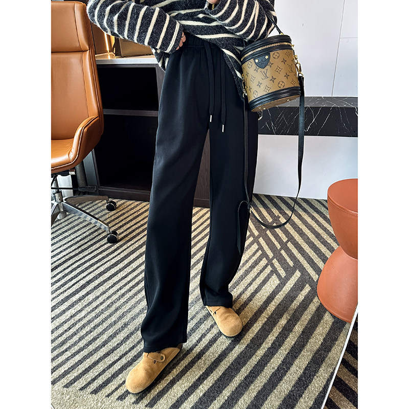 梨形身型必入！天然棉阔腿香蕉裤女宽松休闲裤2026春季垂感镰刀裤,淘宝优惠券,粉丝福利购,淘宝优惠卷