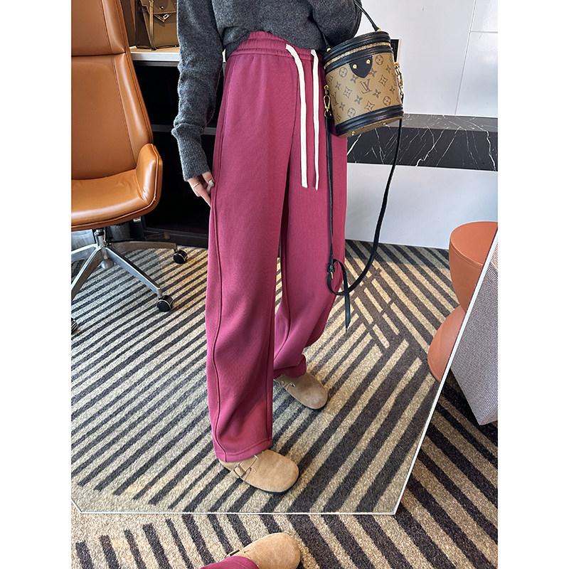 梨形身型必入！天然棉阔腿香蕉裤女宽松休闲裤2026春季垂感镰刀裤,淘宝优惠券,粉丝福利购,淘宝优惠卷