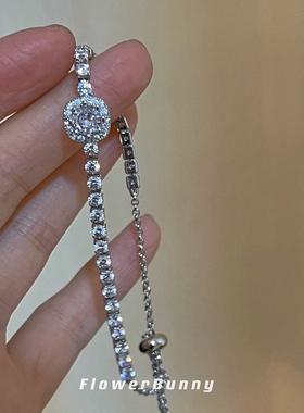 满钻设计小众高级感手链