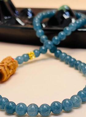 半糖绿度mu双圈手串手链手持健康平安绿度mu守护