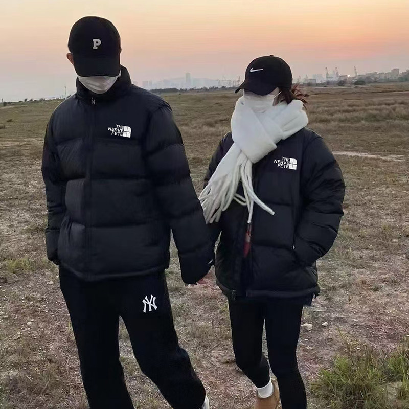 妍姐北面羽绒服女款1996美版短款保暖加厚女士外套冬季700蓬男款