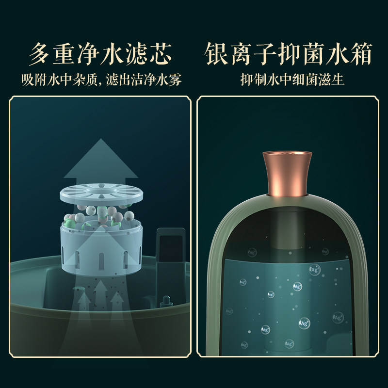 小熊加湿器家用 小熊生活电器加湿器