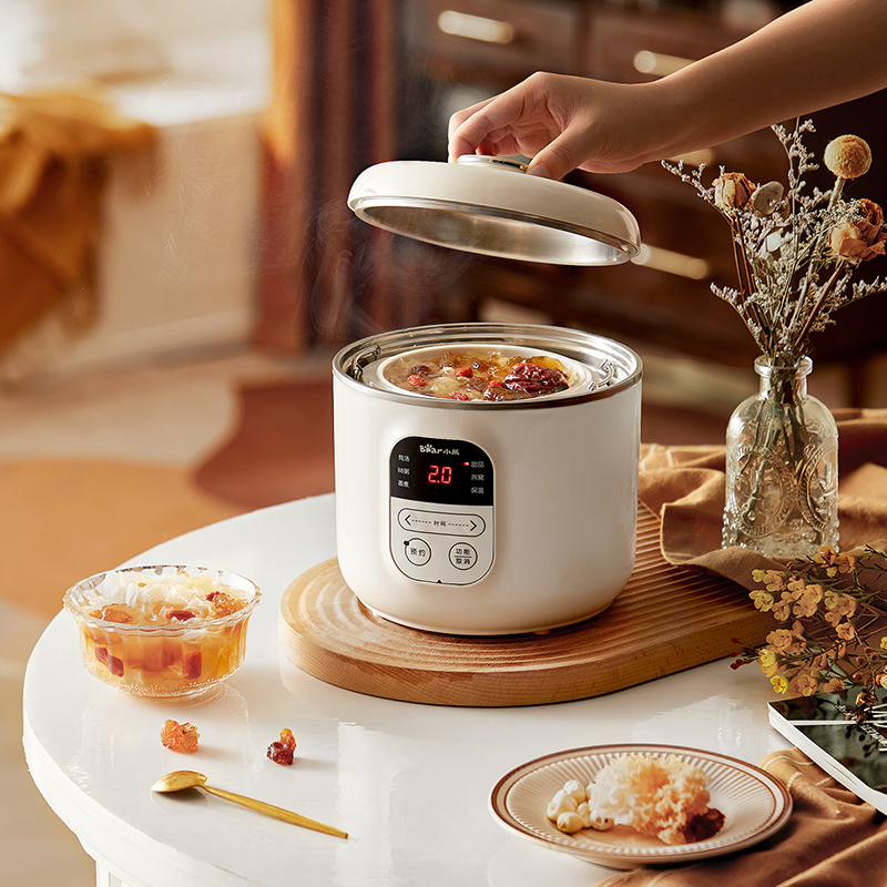小熊迷你宝宝炖锅辅食全自动电炖盅 小熊生活电器电炖/煮粥锅/文火炉