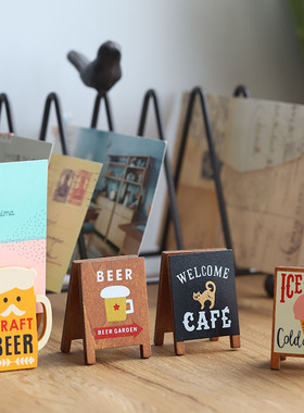 日式风冰沙麻绳线轴猫咪名片座