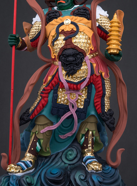 康盛树脂供奉摆件四大天王神像