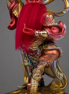 康盛树脂家用玄关供奉摆件王灵官