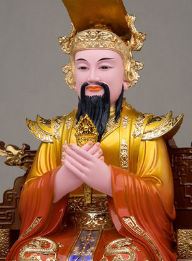 康盛树脂供奉摆件中式玉帝王母像