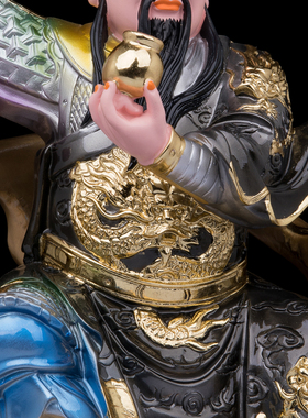 康盛树脂供奉摆件中式普化天尊像