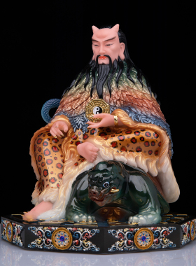 伏羲大帝神像汉白玉三皇人皇伏羲