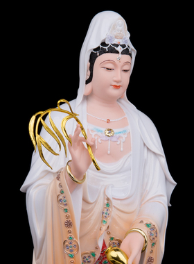 观音菩萨佛像树脂家用客厅