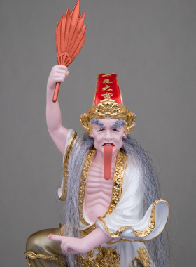 七爷八爷神像黑白无常大二爷