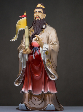 鬼谷子神像王禅老祖玄妙真人摆件