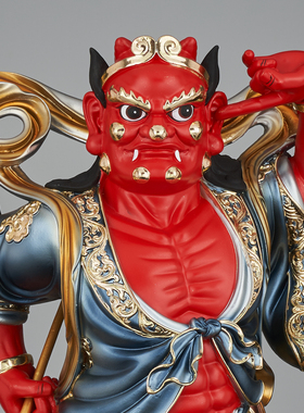 千里眼顺风耳神像树脂彩绘摆件