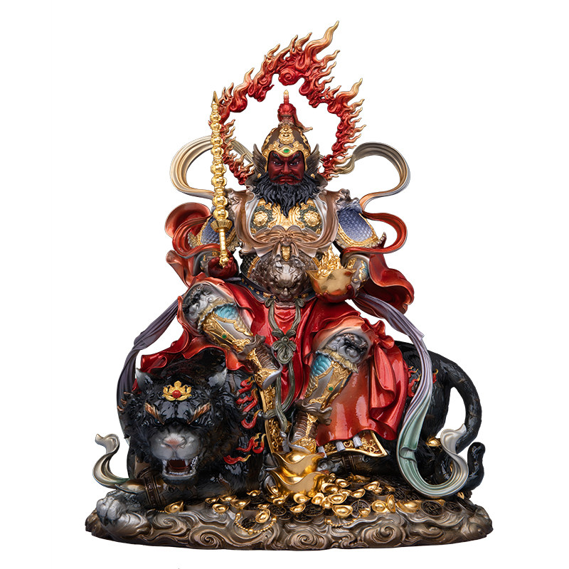 台湾珐琅彩全铜武财神赵公明铜像中路财神玄坛元帅赵爷家用供奉,淘宝优惠券,粉丝福利购,淘宝优惠卷