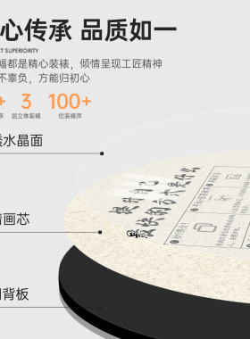 新生活励志成长创意大韩水晶8寸