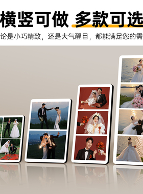 高级水晶婚纱照全家福定制作相册