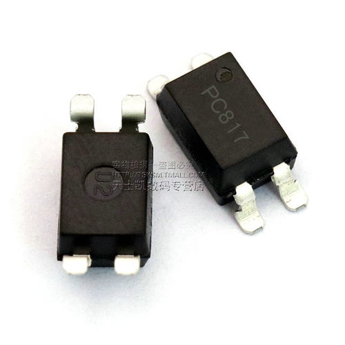 PC817 PC817C 光隔离器/C档/光耦 SOP-4 IC 芯片 (10个) - 图2