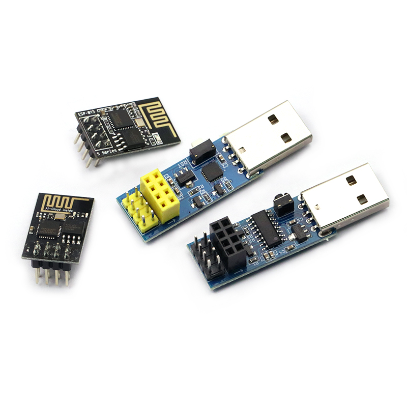 ESP8266 ESP-01 ESP-01S 固件烧录 WIFI模块下载器ESP模块板 - 图0