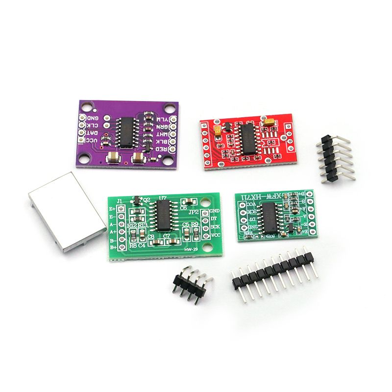 HX711模块 称重传感器 压力传感器 24位精度AD模块小体积小版 - 图0